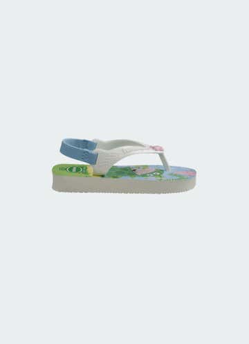 Havaianas Baby Peppa Pig Flip Flops- Infant in White
