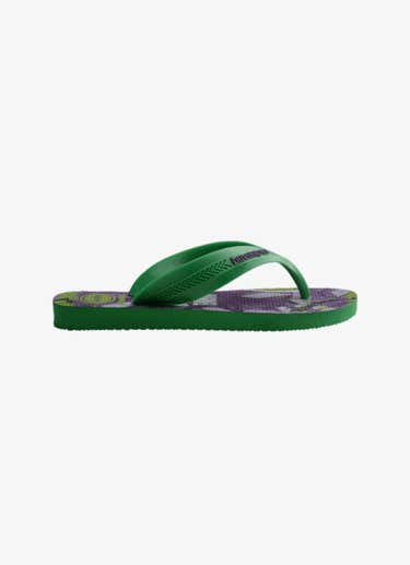 Havaianas Kids Max Marvel Jandal in Green