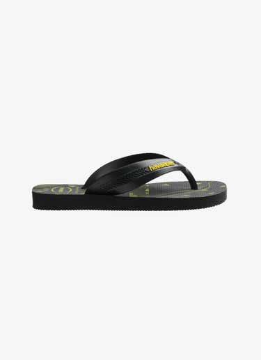 Havaianas Max Heroes Jandals - Kids in Black