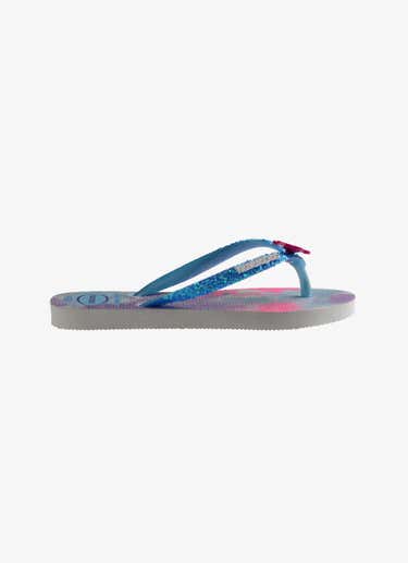 Havaianas Slim Glitter Flip Flops - Kids in Multi
