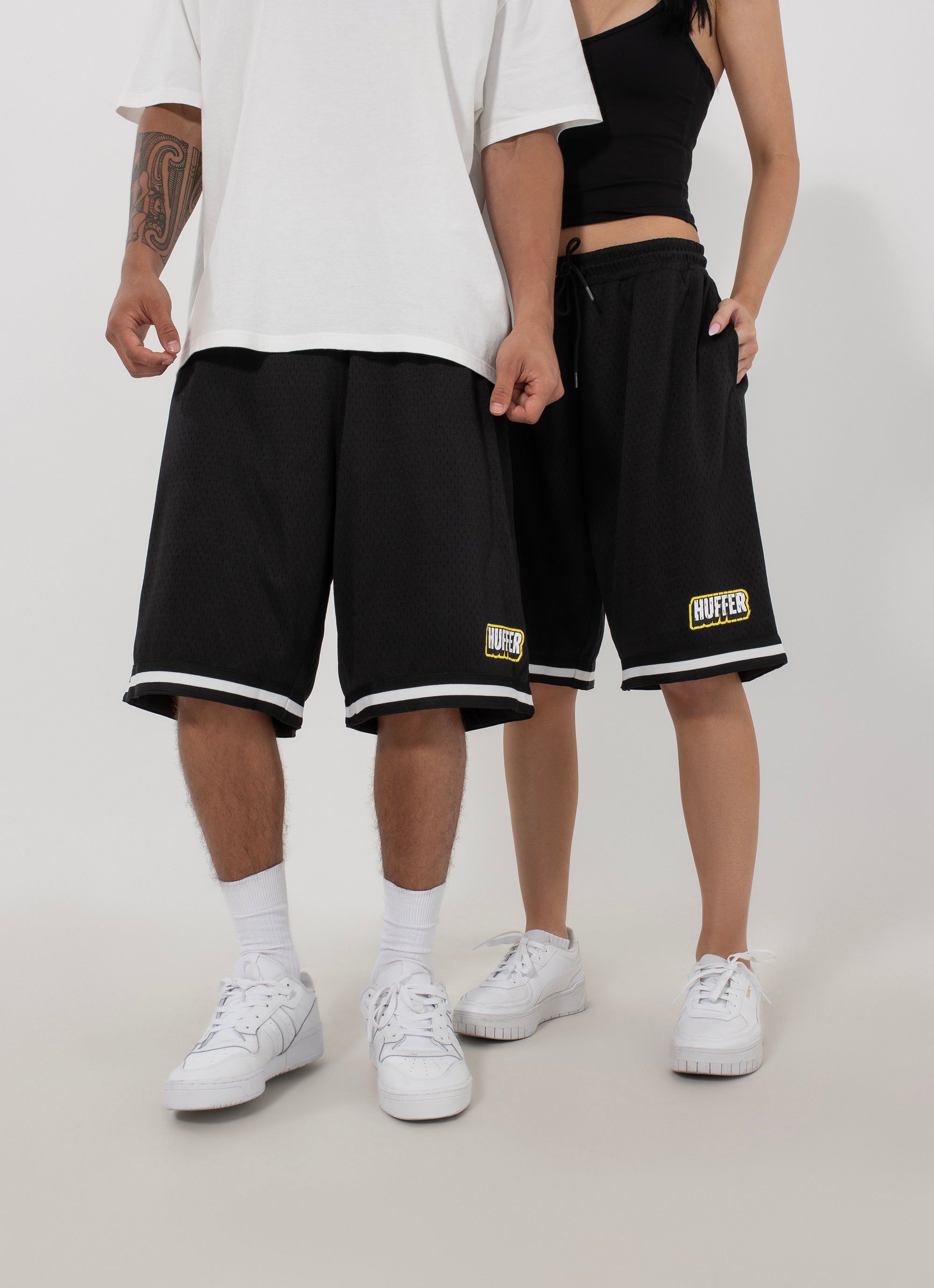 Baggy Basketball Shorts Black