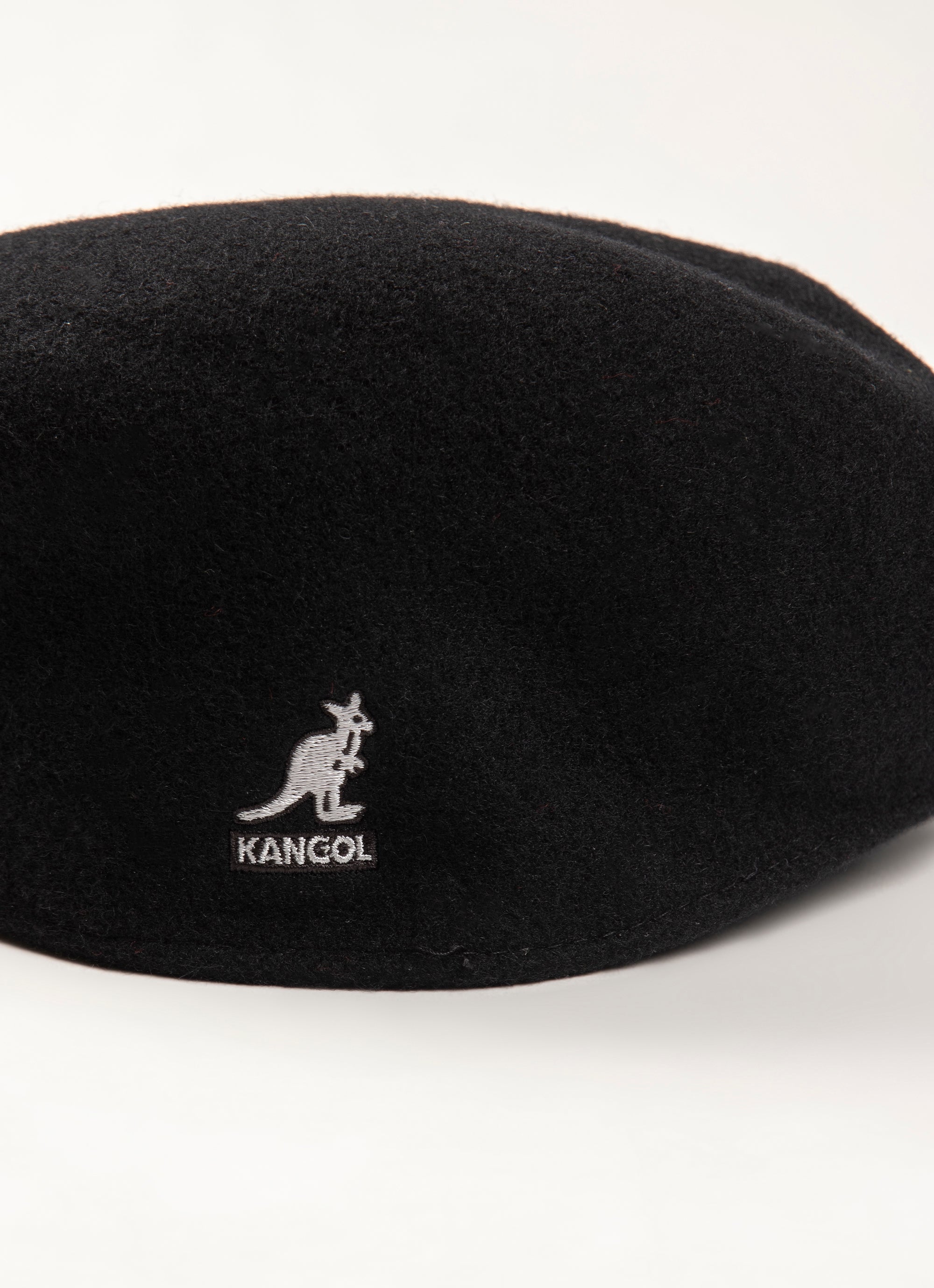 Kangol Wool 504 Cap in Black | Red Rat