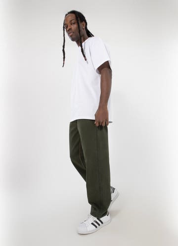 Lee L-four Baggy Relaxed Pants in Green
