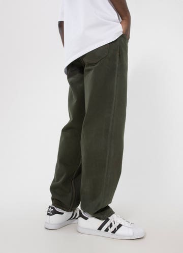 Lee L-four Baggy Relaxed Pants in Green