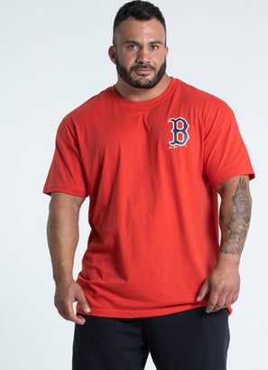 Majestic MLB Boston Red Sox Genuine Merch Script Tee - Plus Size