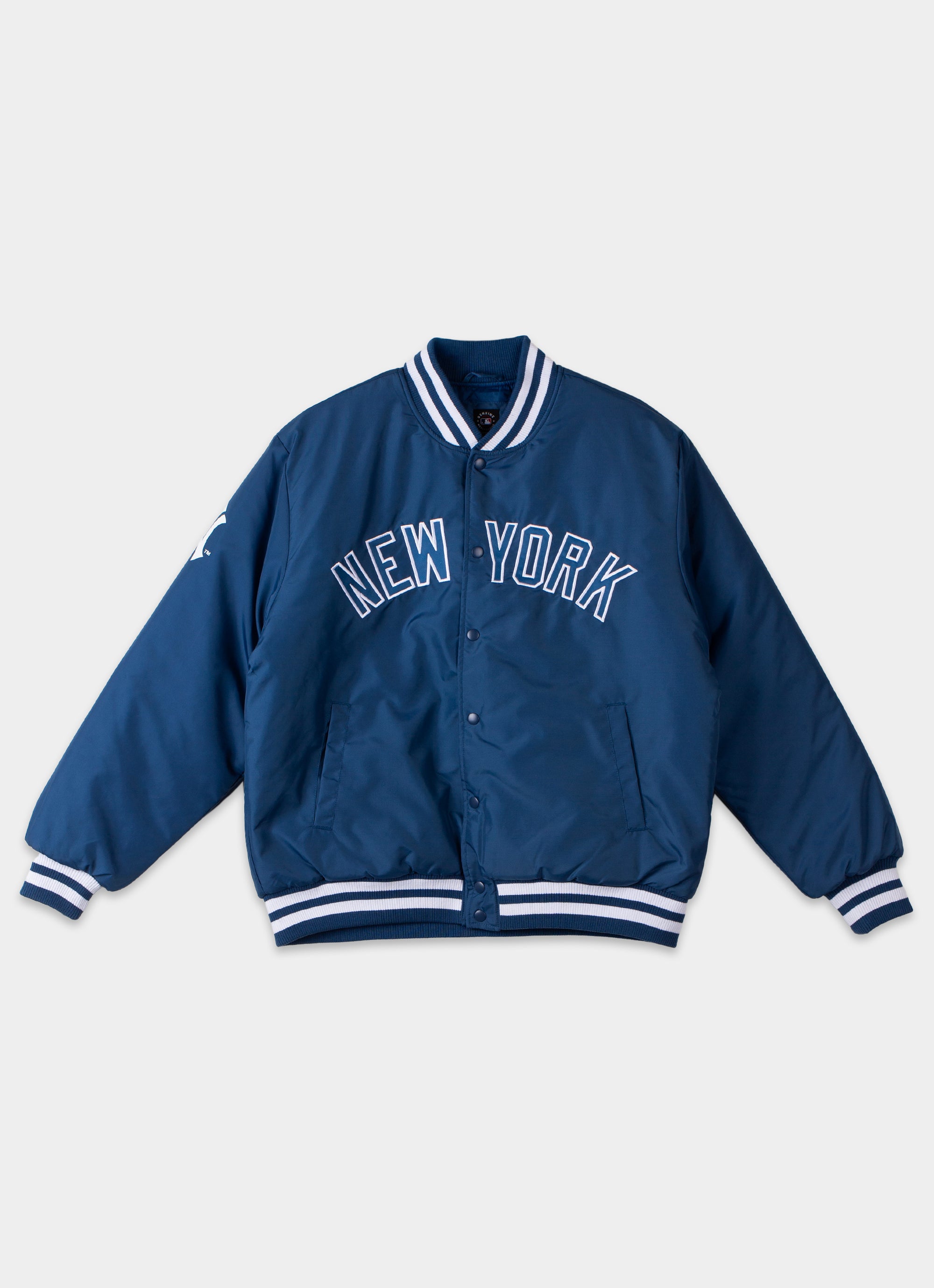 Majestic Mlb Los Angeles Dodgers Varsity Jacket in Black | Red Rat