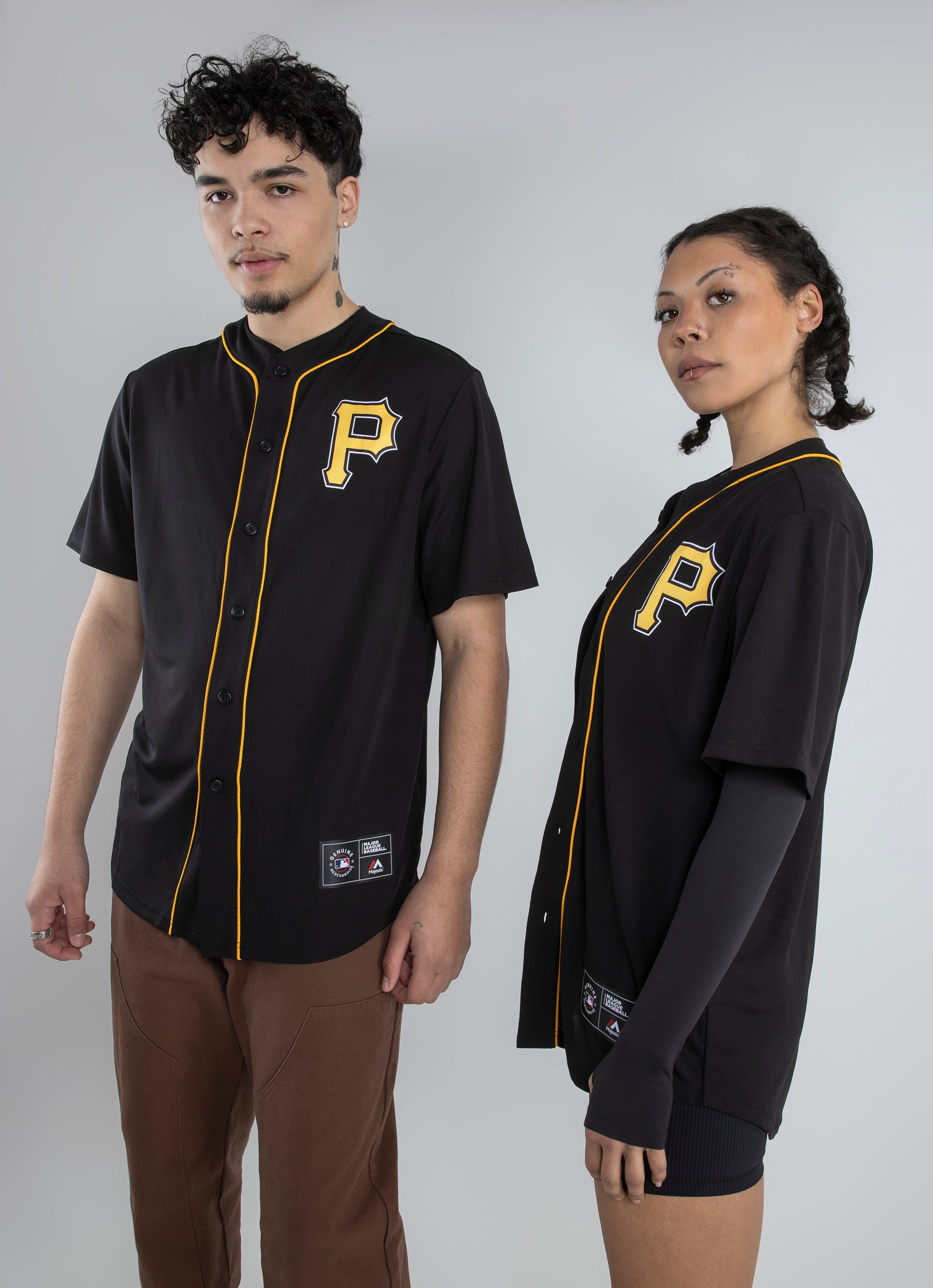 Pittsburgh Pirates Majestic Road Flex Base Authentic Collection Team Jersey  - Gray