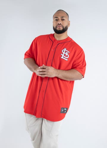 Majestic Mlb St Louis Cardinals Core Jersey - Big & Tall in Red