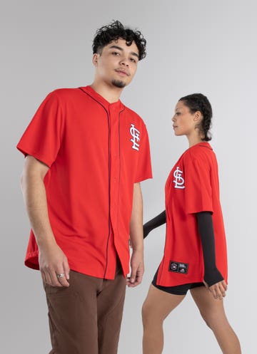 Majestic Mlb St Louis Cardinals Core Jersey in Red