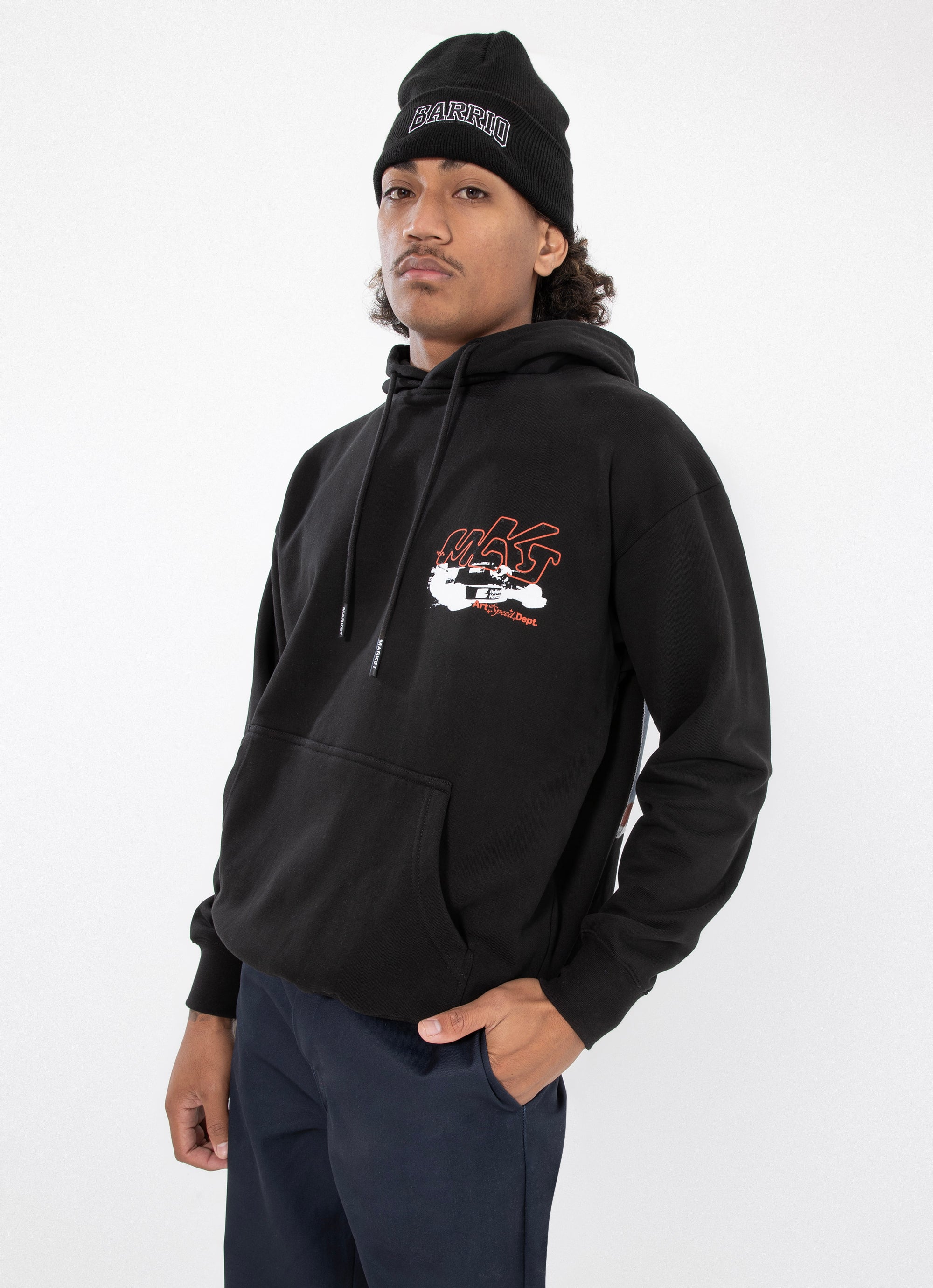 Market Corsa Hoodie in Black