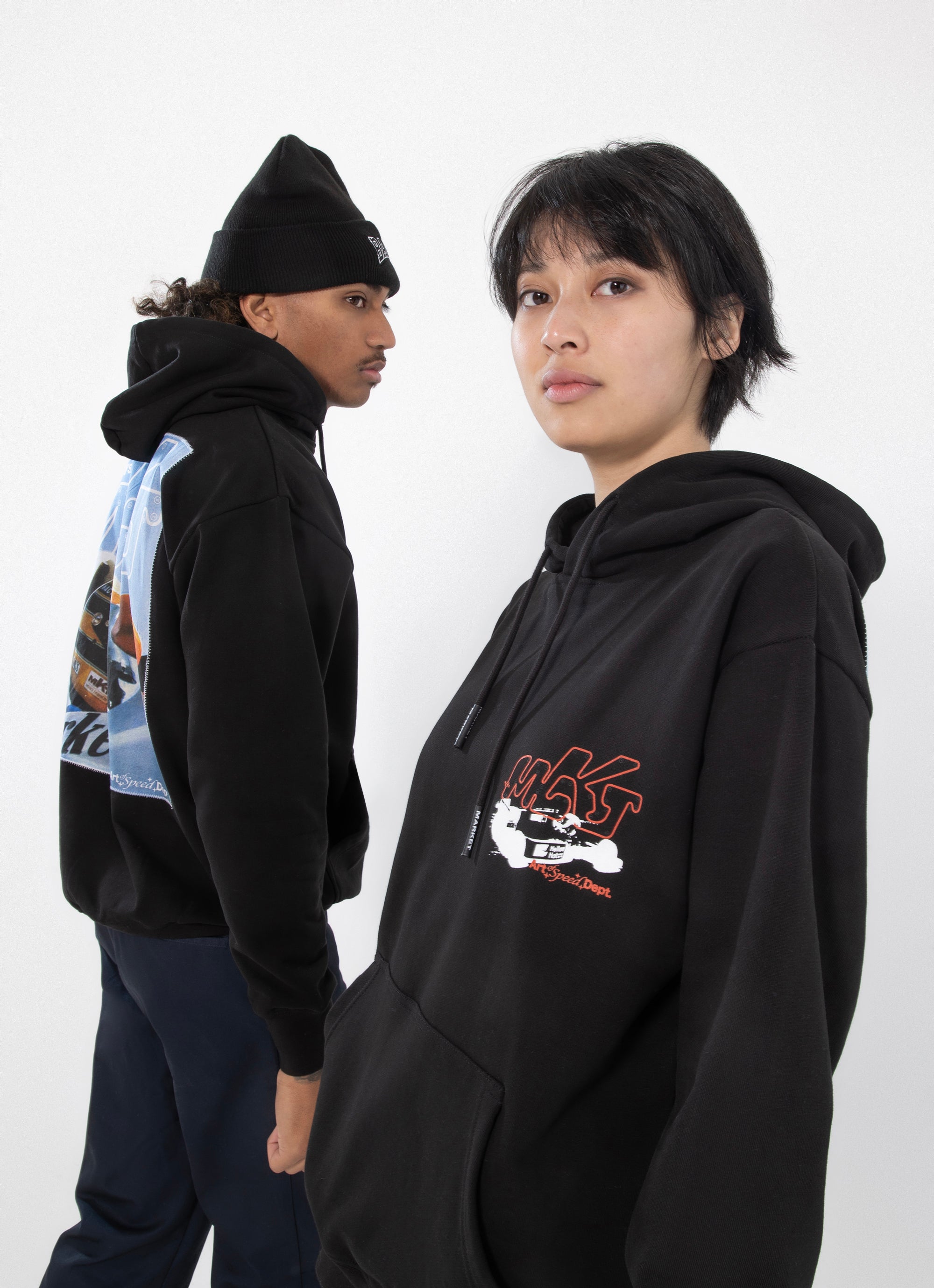 Market Corsa Hoodie in Black