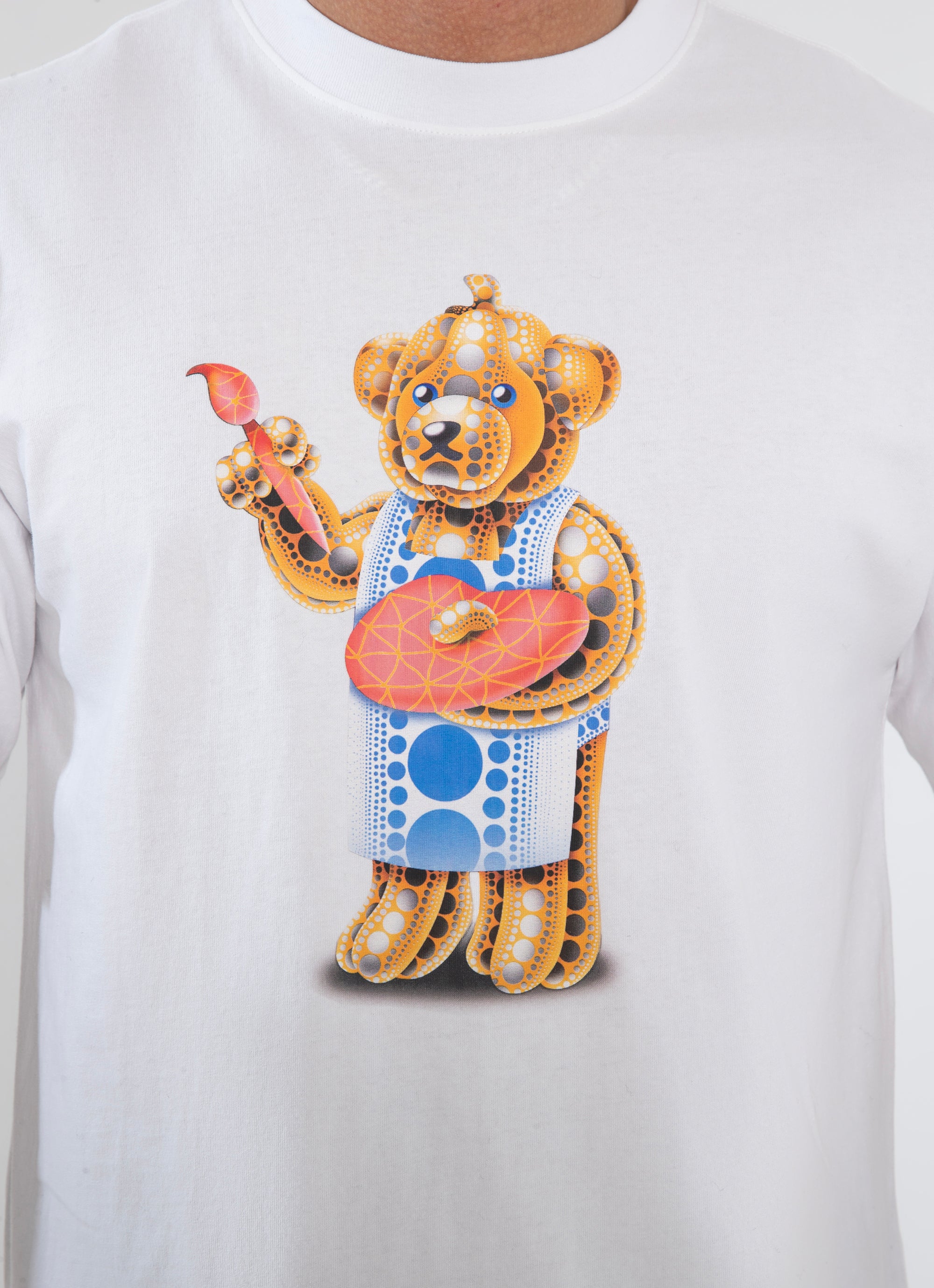 Market Infinity Bear Tee in White