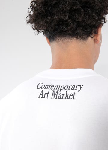 Market Infinity Bear Tee in White