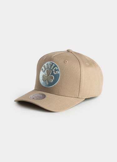 Mitchell & Ness Nba Boston Celtics Seasonal Core Snapback Cap in Brown