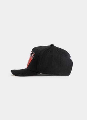 Mitchell & Ness Nba Chicago Bulls Buzzer Beater Mvp Snapback Cap in Black