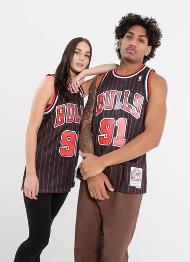 Mitchell & Ness Nba Chicago Bulls Dennis Rodman Alternate 95-96 Swingman Je in Black