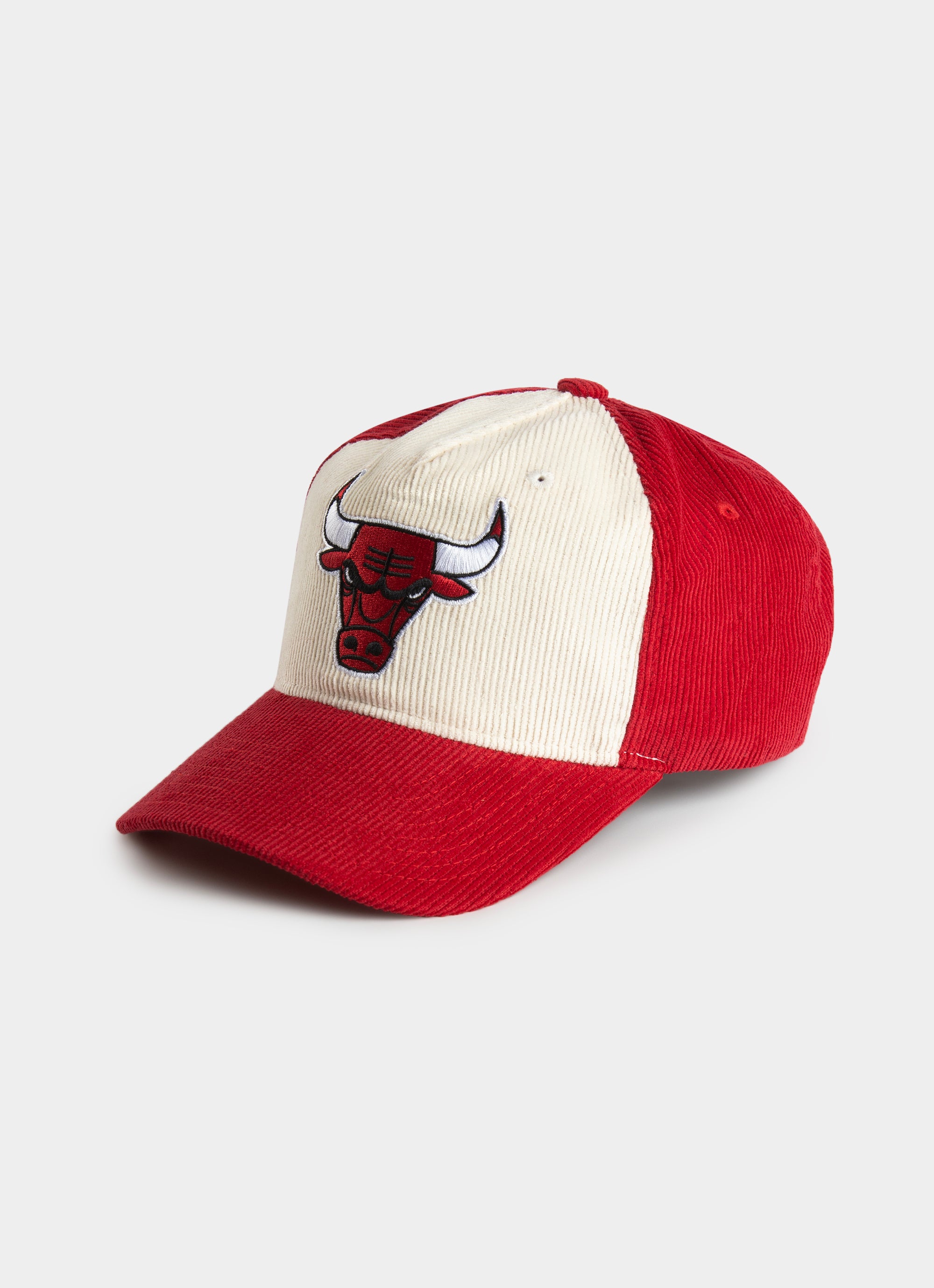 Mitchell & Ness Nba Chicago Bulls Front Row Origin Snapback Cap in Red