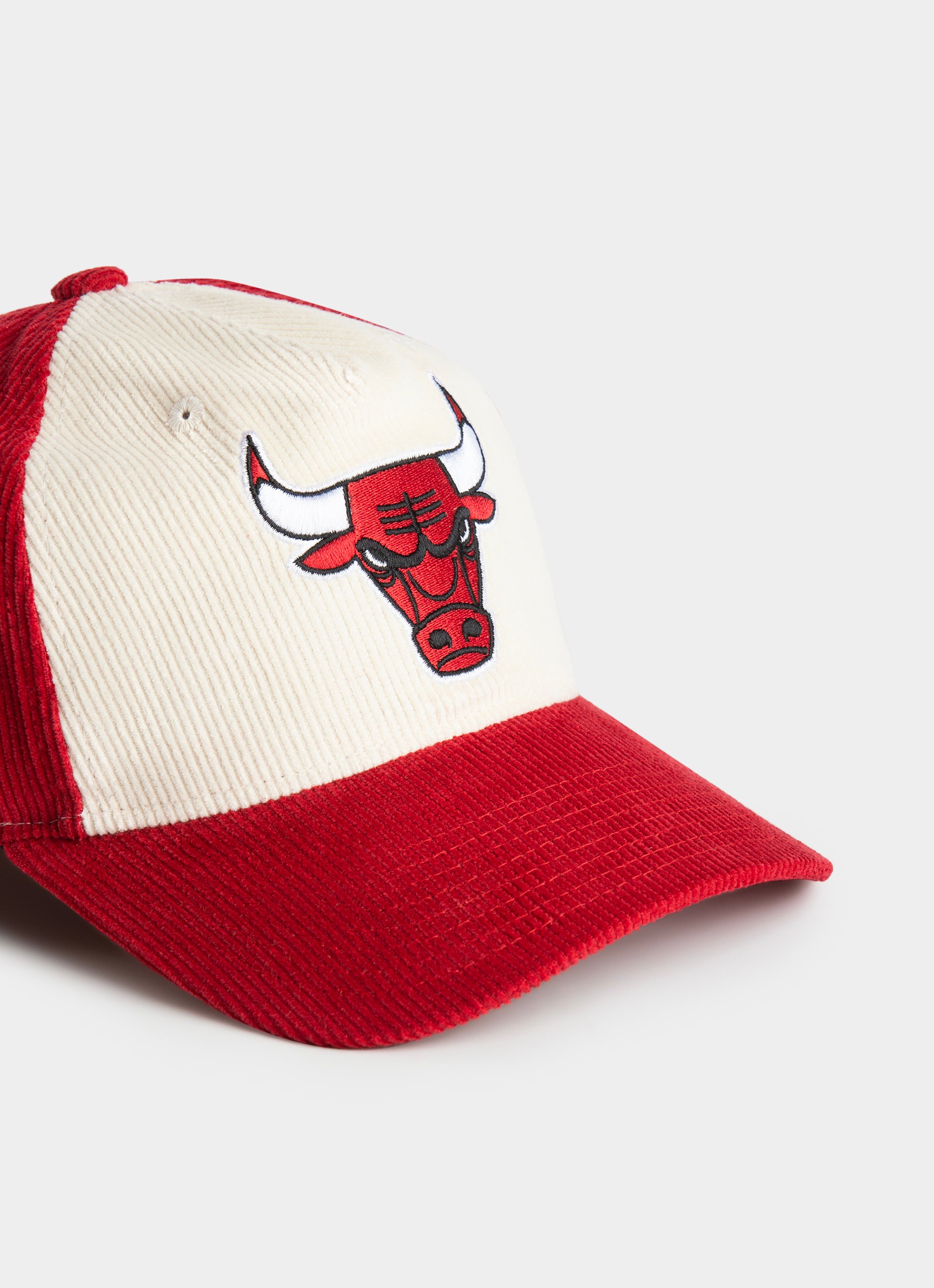Mitchell & Ness Nba Chicago Bulls Front Row Origin Snapback Cap in Red