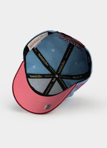 Mitchell & Ness Nba Chicago Bulls Lover Boy Pro Crown Snapback Cap in Blue
