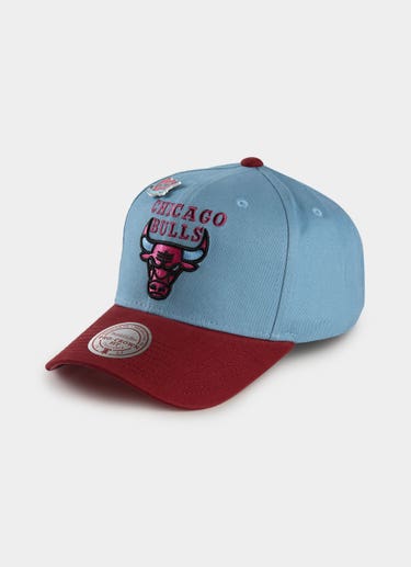 Mitchell & Ness Nba Chicago Bulls Lover Boy Pro Crown Snapback Cap in Blue