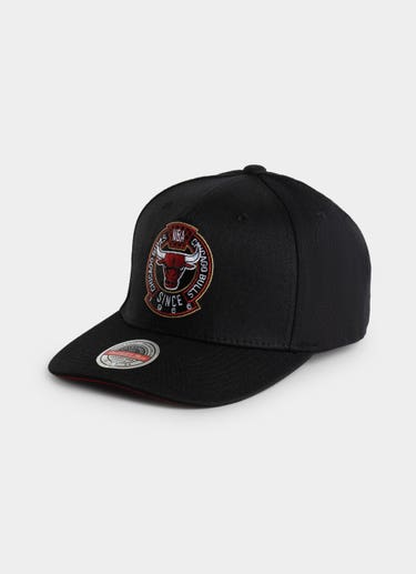 Mitchell & Ness Nba Chicago Bulls Travelling Mvp Snapback Cap in Black
