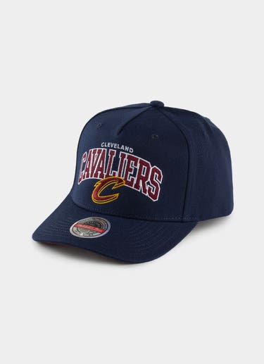Mitchell & Ness Nba Cleveland Cavaliers Team Arch Mvp Snapback Cap in Blue