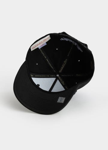 Mitchell & Ness Nba Cleveland Cavaliers Team Colour Logo Mvp Snapback Cap in Black