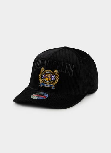 Mitchell & Ness Nba L.a Lakers Levels Laurel Classic Red Snapback Cap in Black