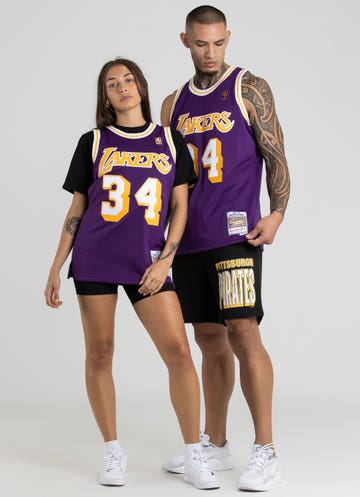 Mitchell & Ness Nba Los Angeles Lakers 96-97 Shaq Swingman Jersey