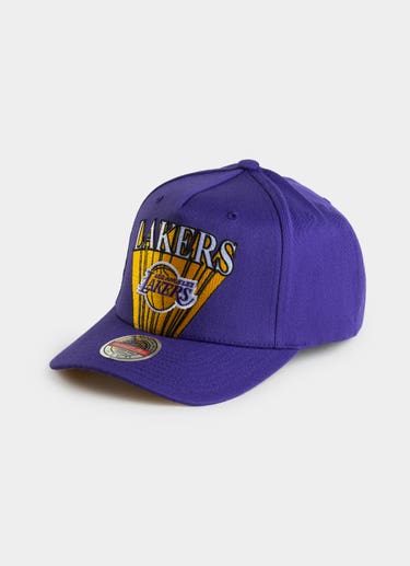 Mitchell & Ness Nba Los Angeles Lakers Buzzer Beater Mvp Snapback Cap in Purple