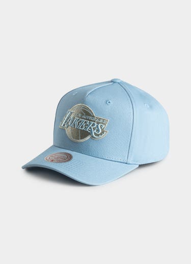 Mitchell & Ness Nba Los Angeles Lakers Seasonal Core Snapback Cap in Blue