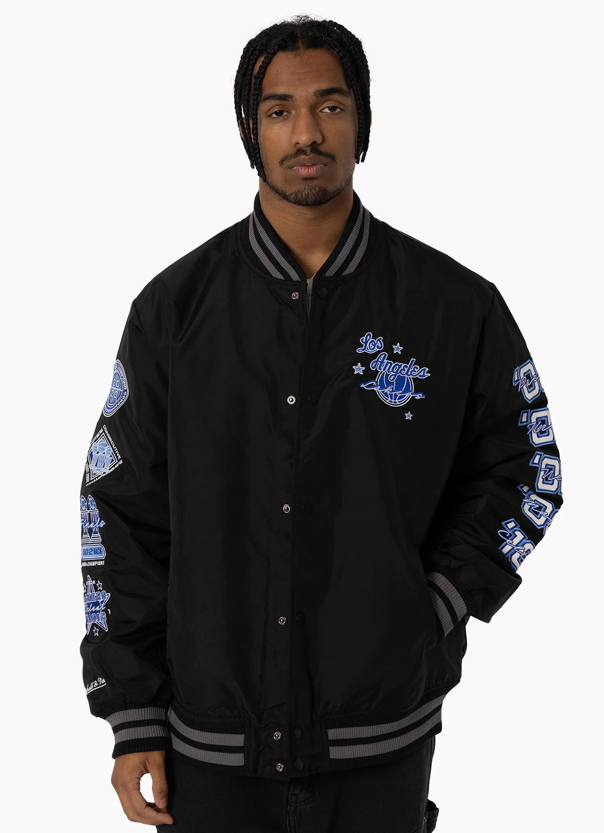 Mitchell & Ness Nba Los Angeles Lakers Showboat Champions Bomber 