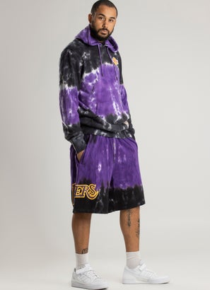 Mitchell & Ness NBA Los Angeles Lakers Tie Dye Terry Short