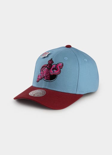 Mitchell & Ness Nba Seattle Super Sonics Lover Boy Pro Crown Snapback Cap in Blue