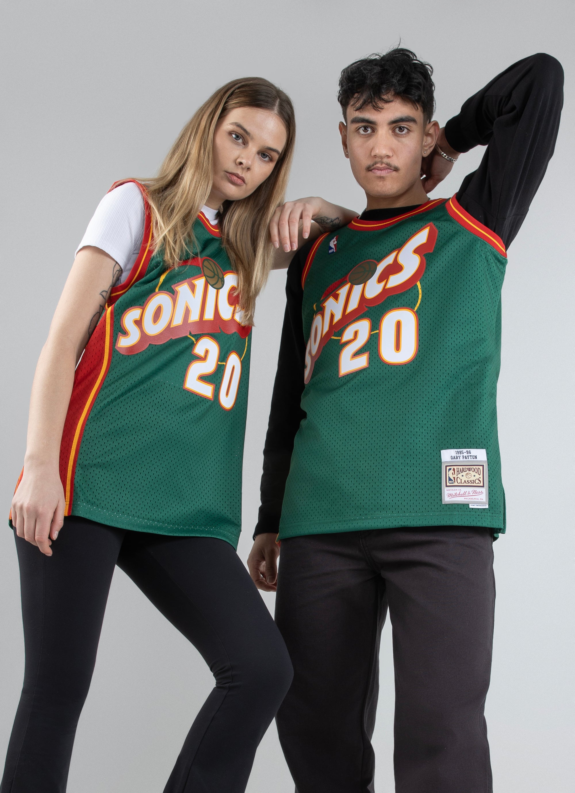 Seattle Supersonics NBA Gary Payton Mitchell & Ness Jersey