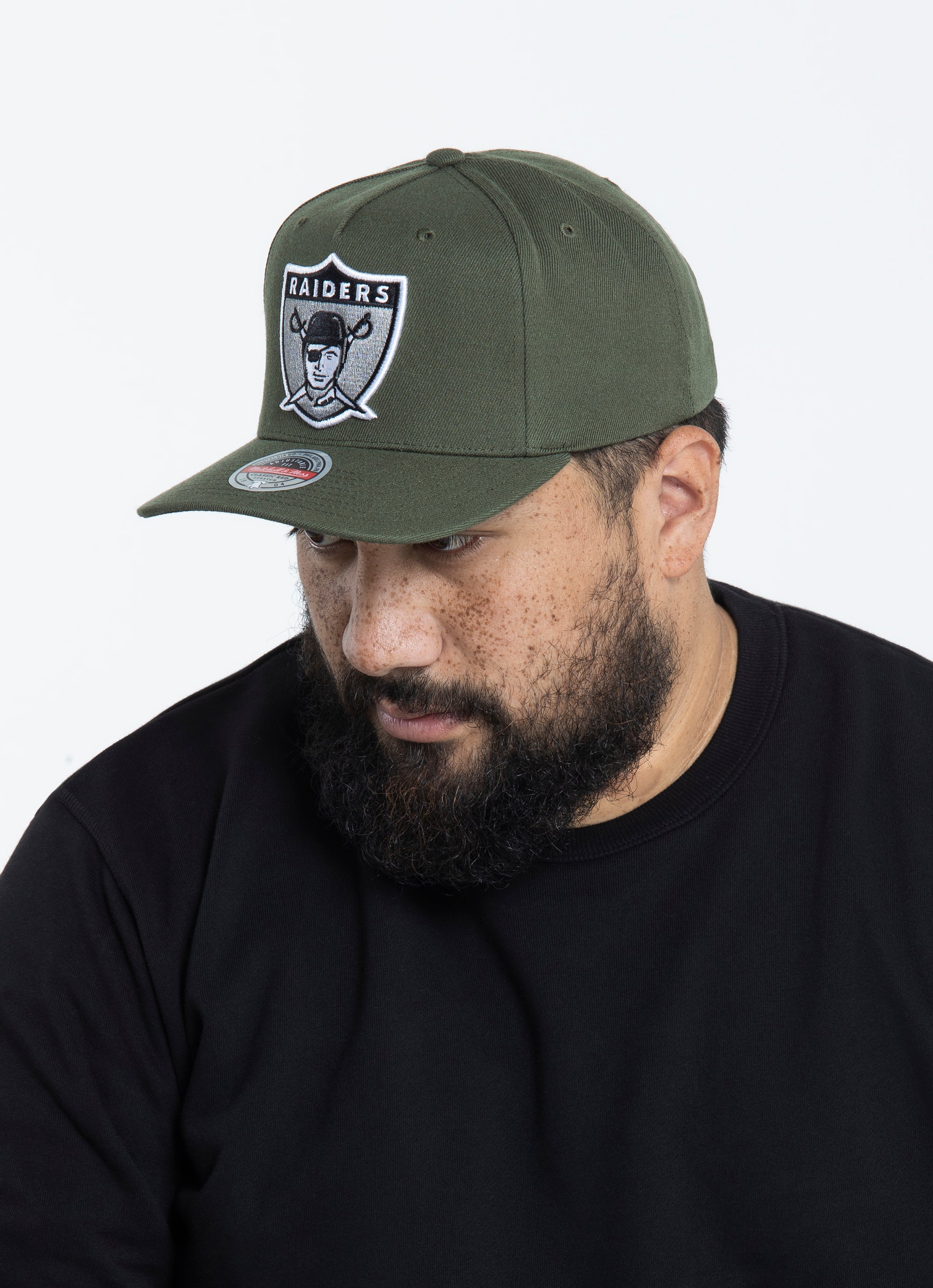 mitchell and ness raiders snapback