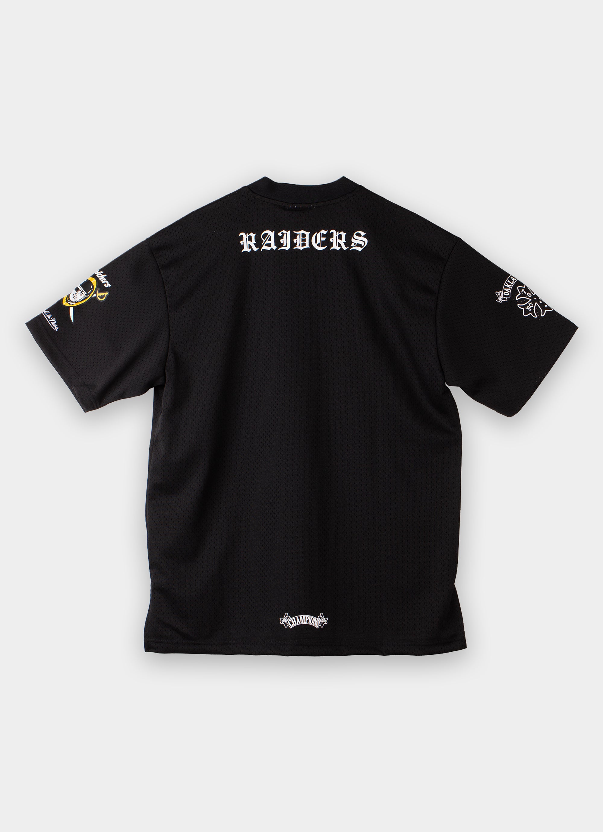 Mitchell & Ness Nfl Oakland Raiders Mesh Tee in Black | Red Rat