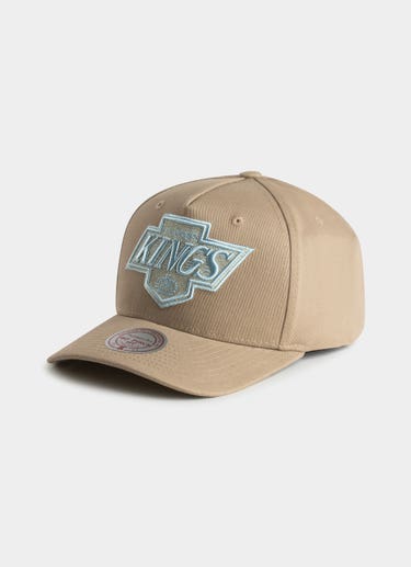 Mitchell & Ness Nhl Los Angeles Kings Seasonal Core Snapback Cap in Brown