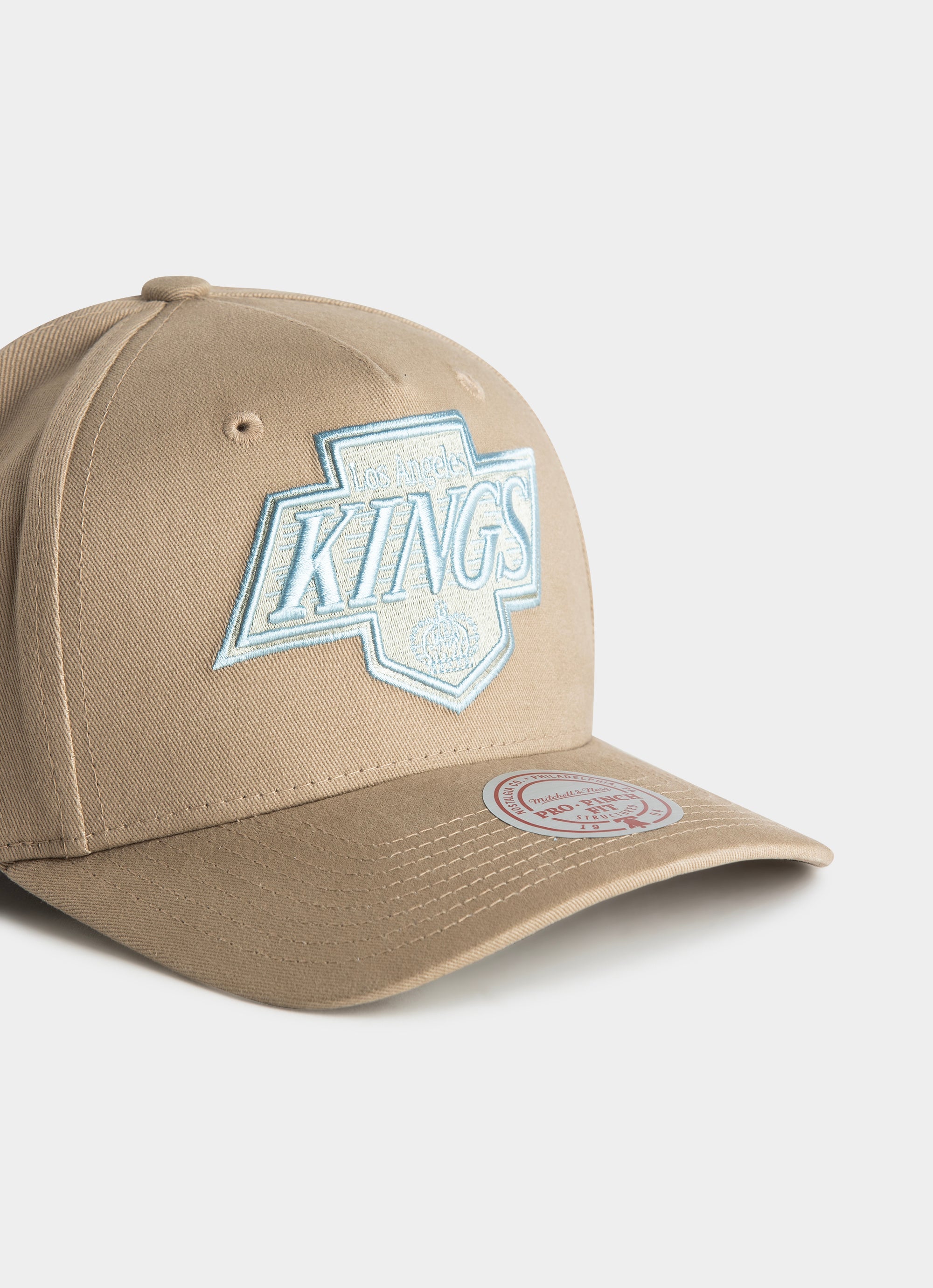 Mitchell & Ness Nhl Los Angeles Kings Seasonal Core Snapback Cap in Brown