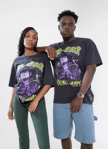 Mitchell & Ness Wwe The Undertaker Bootleg Tee in Black