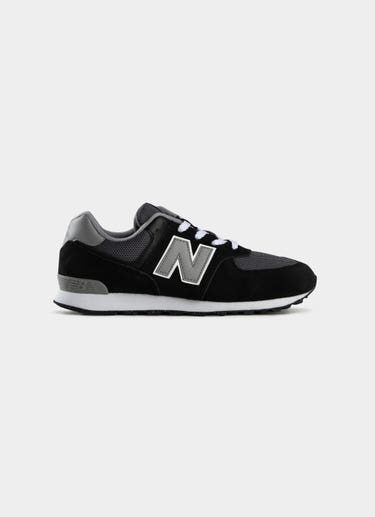 New Balance 574 Shoes - Youth in Black