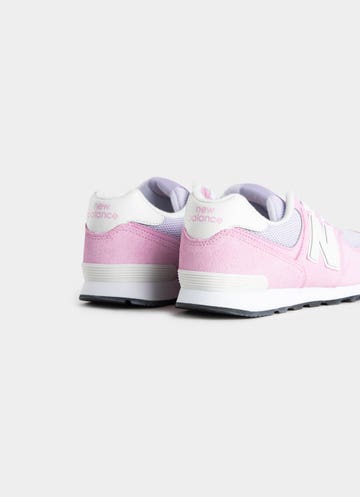 New Balance 574 Shoes - Youth in Pink