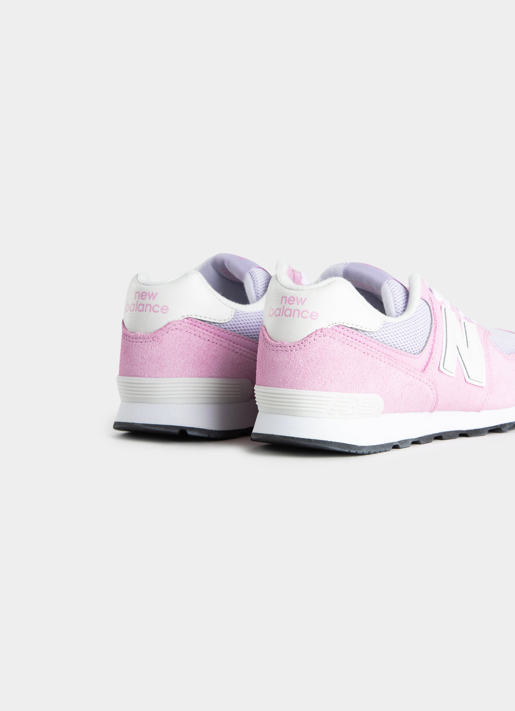 New Balance 574 Shoes - Youth in Pink
