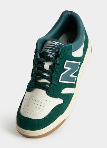 New Balance Bb480 Shoes in Green