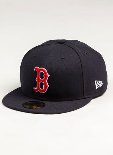 New Era 59fifty Mlb Boston Red Sox Authentic Collection Fitted Cap in Blue