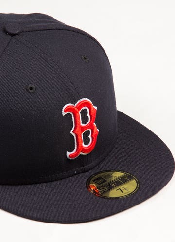 New Era 59fifty Mlb Boston Red Sox Authentic Collection Fitted Cap in Blue
