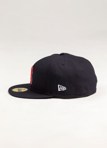 New Era 59fifty Mlb Boston Red Sox Authentic Collection Fitted Cap in Blue