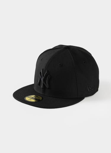 New Era 59fifty Mlb New York Yankees Fitted Cap in Black