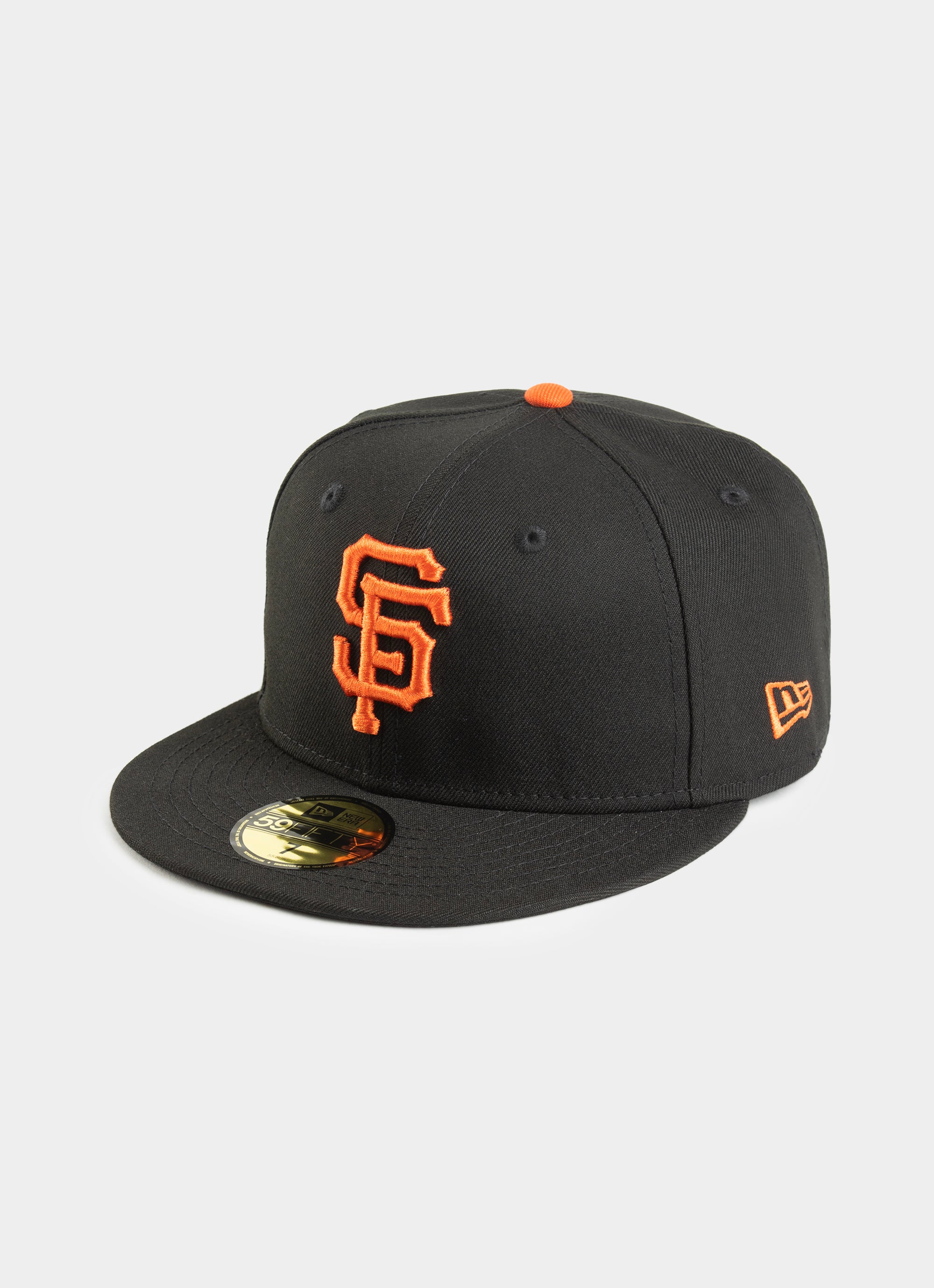 New Era San Francisco Giants Black/Orange Authentic Collection On-Field 59FIFTY Performance Fitted H