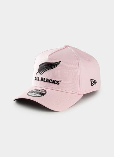 New Era 9forty A-frame All Blacks Pink Snapback Cap in Unknown